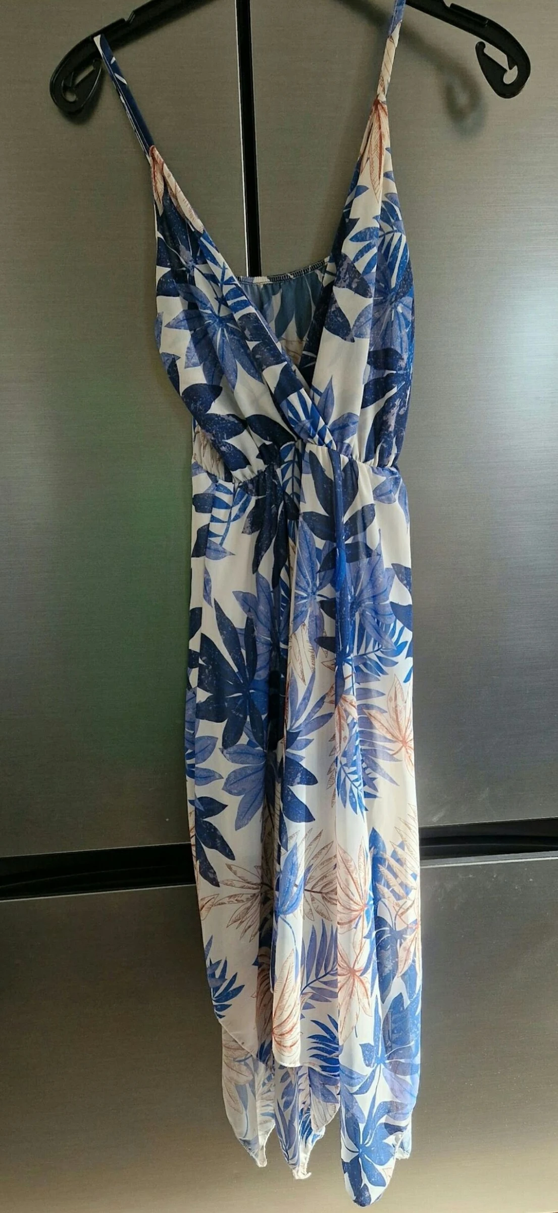 Vestido de verano asimétrico - Tirantes de espagueti - Talla única – photo 2
